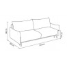 Sofa - lova DB24288