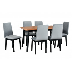 Valgomojo Komplektas (stalas ir 6 kėdės)