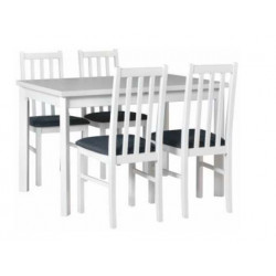 Valgomojo komplektas (stalas ir 4 kėdės)