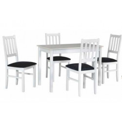 Valgomojo komplektas (stalas ir 4 kėdės)