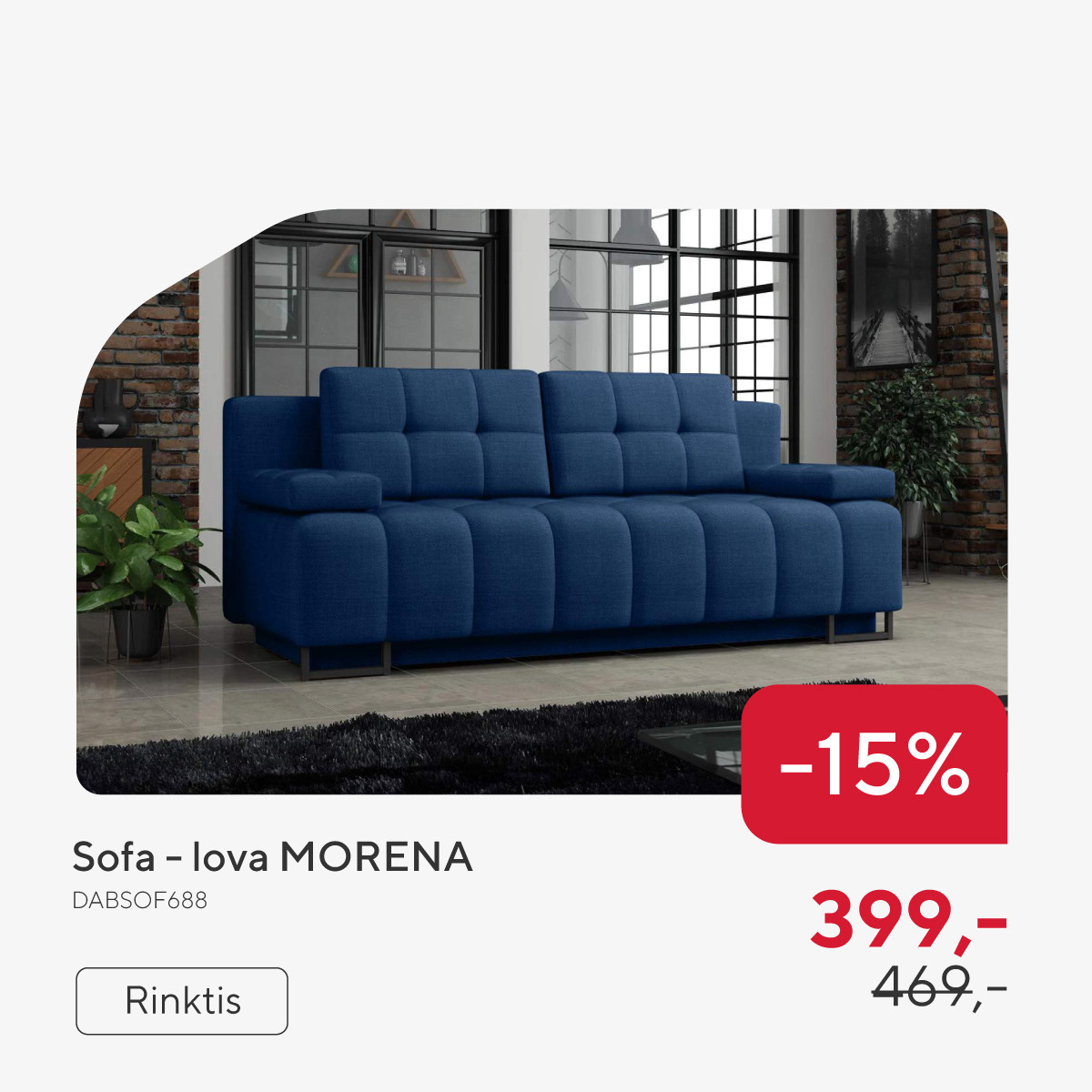 Sofa-lova MORENA