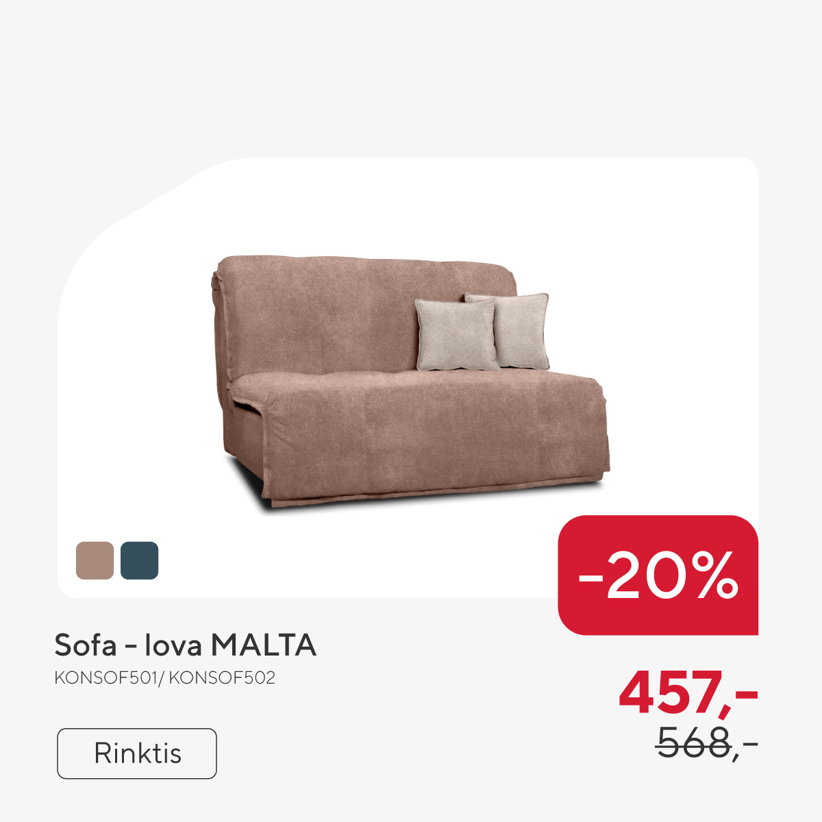 Sofa - lova MALTA