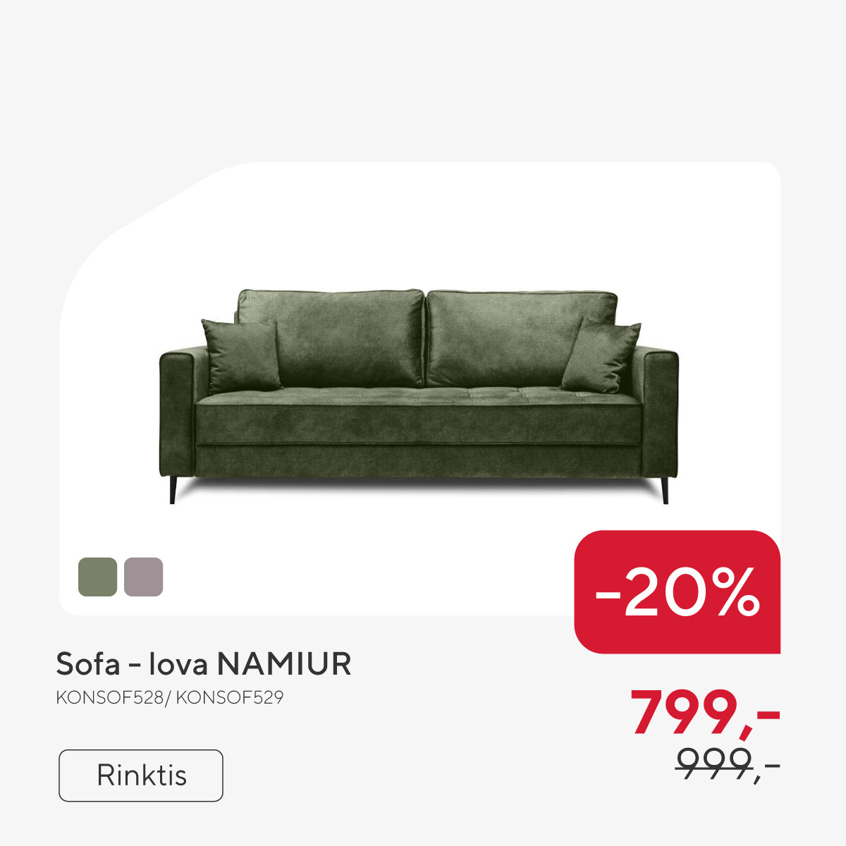 Sofa - lova NAMIUR